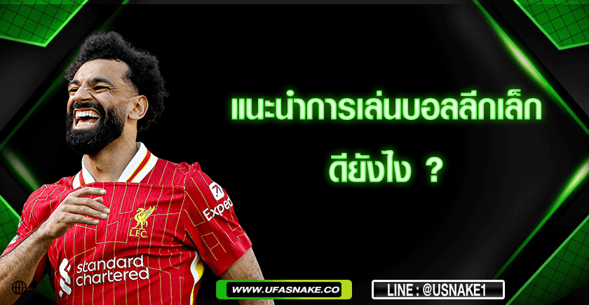 แนะนำการเล่นบอลลีกเล็กดียังไง